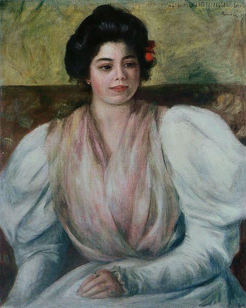 Pierre Auguste Renoir Christine Lerolle France oil painting art